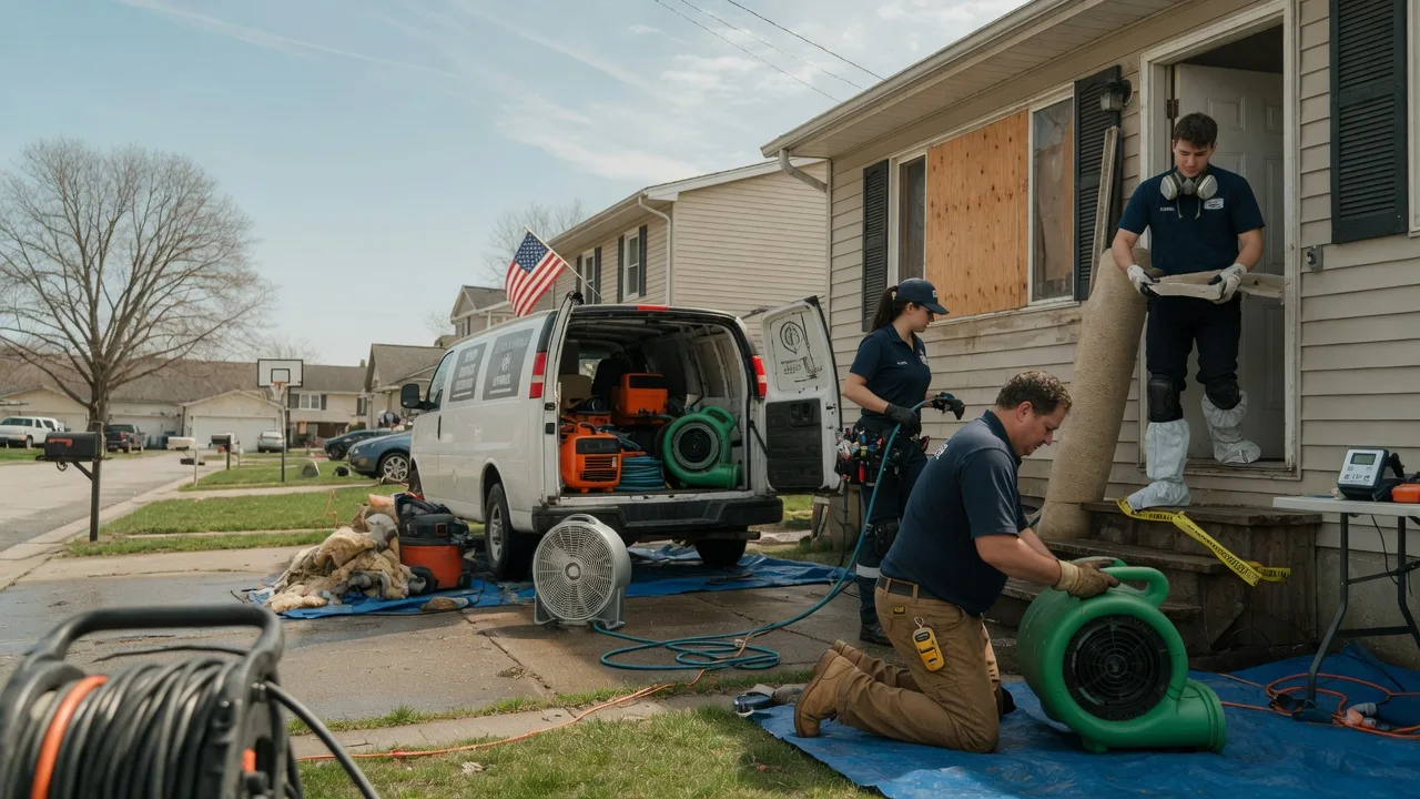 Water Damage Restoration in El Dorado, KS near me